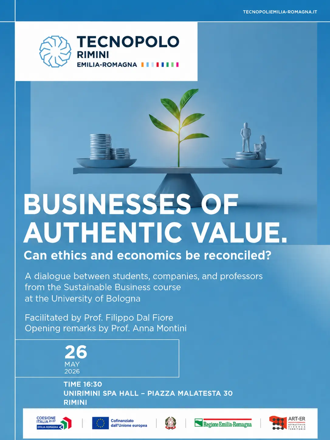 Businesses of Authentic Value event poster